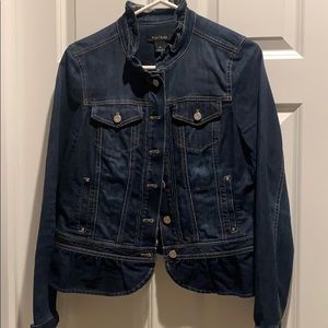 White House Black Market Jean Jacket
